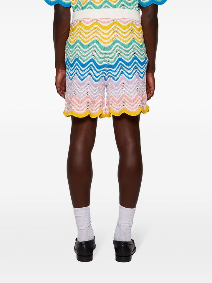 Casablanca short en crochet gradient wave - Lothaire