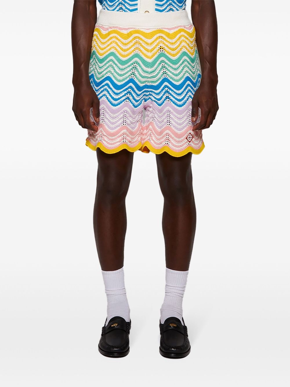 Casablanca short en crochet gradient wave - Lothaire
