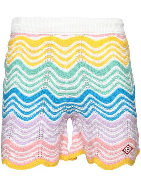 Casablanca short en crochet gradient wave - Lothaire