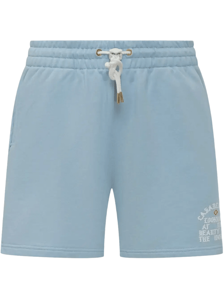 CASABLANCA - Short en molleton bleu Look Beauty - Lothaire