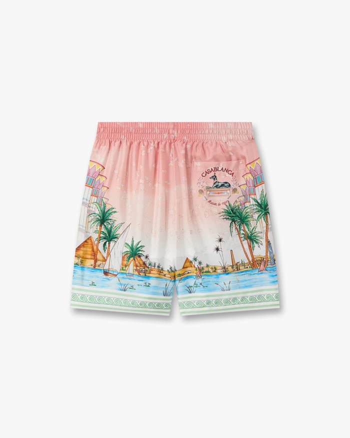 CASABLANCA - Short en Soie Ethereal Rose - Lothaire