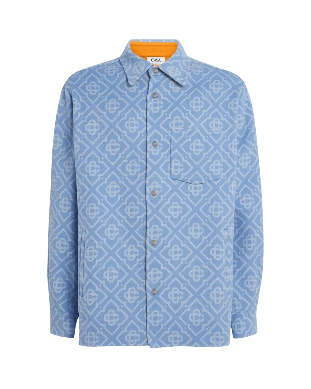 CASABLANCA - Surchemise Monogramme Bleu Clair - Lothaire