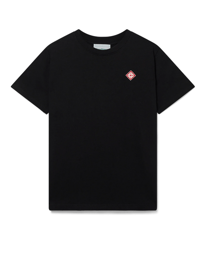 CASABLANCA - T - SHIRT AVEC LOGO DIAMANT Noir - Lothaire
