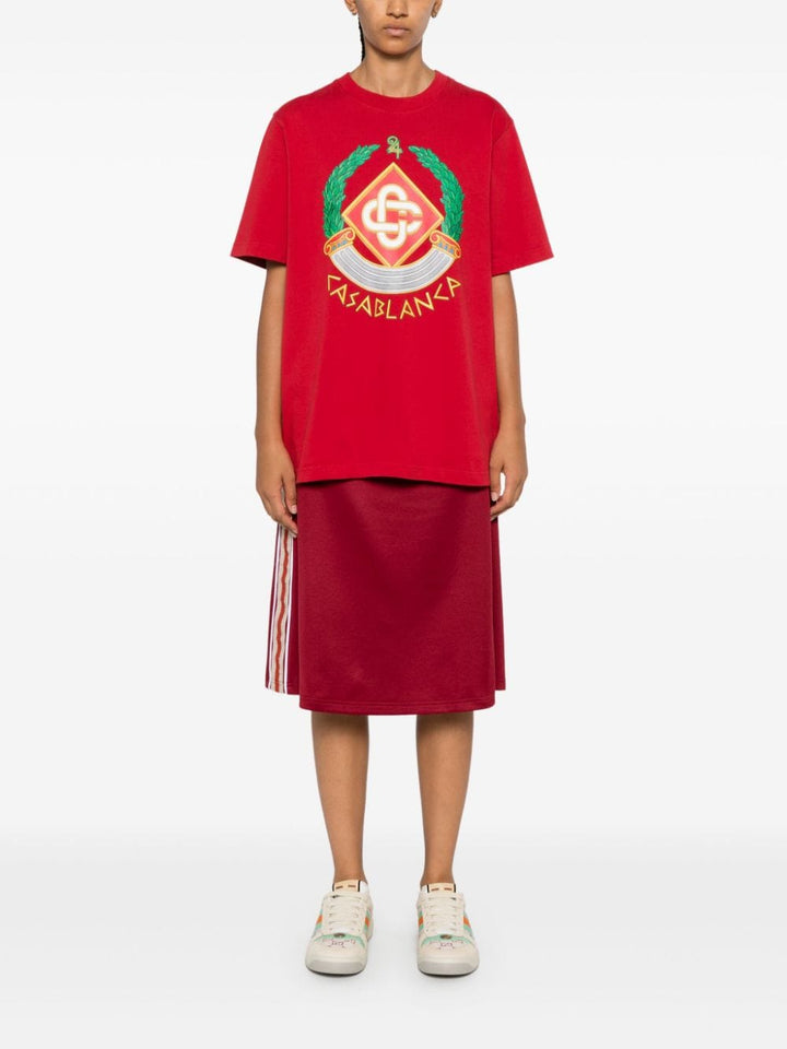 CASABLANCA - T-shirt casa crest - Lothaire