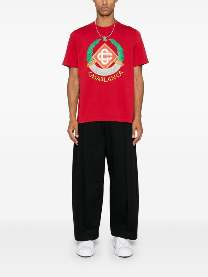 CASABLANCA - T-shirt casa crest - Lothaire