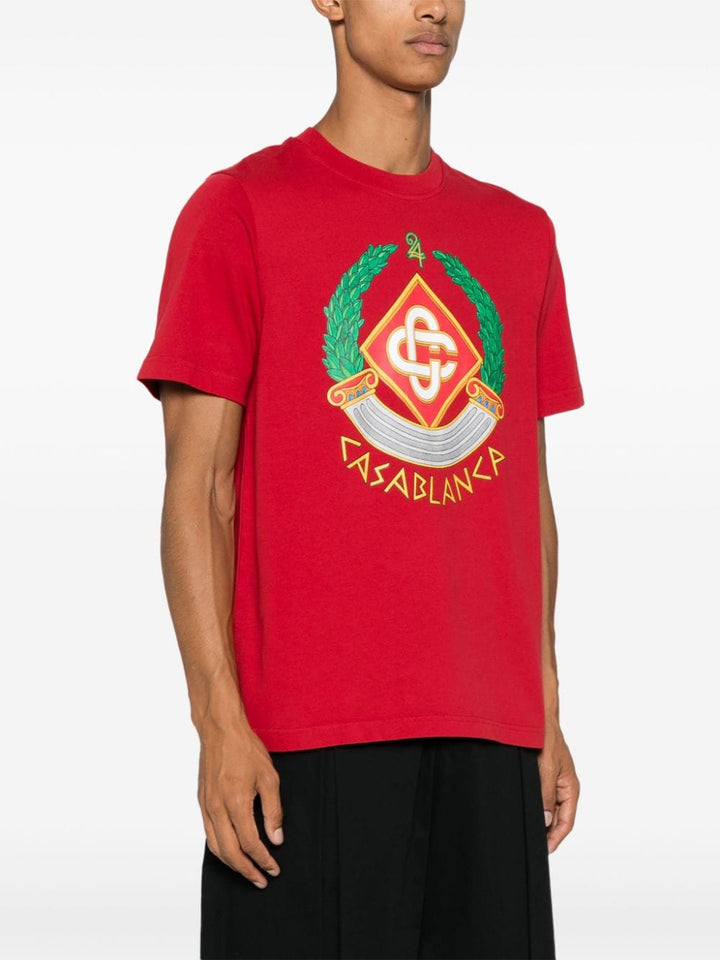 CASABLANCA - T-shirt casa crest - Lothaire
