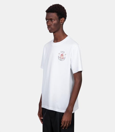 CASABLANCA - T-shirt Casa Way Blanc - Lothaire