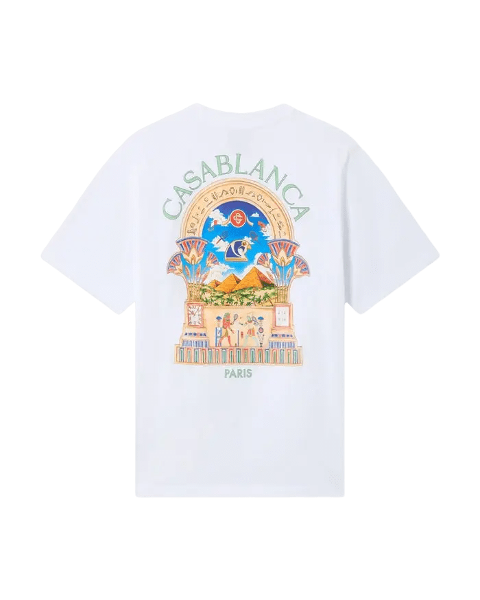 CASABLANCA - T-shirt Egyptian L'Arche Blanc - Lothaire