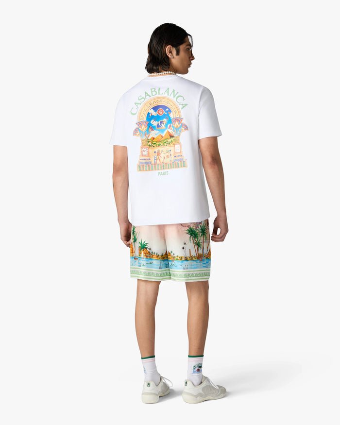 CASABLANCA - T-shirt Egyptian L'Arche Blanc - Lothaire