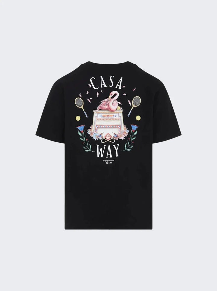 CASABLANCA - T-shirt Graphique Casaway Noir - Lothaire
