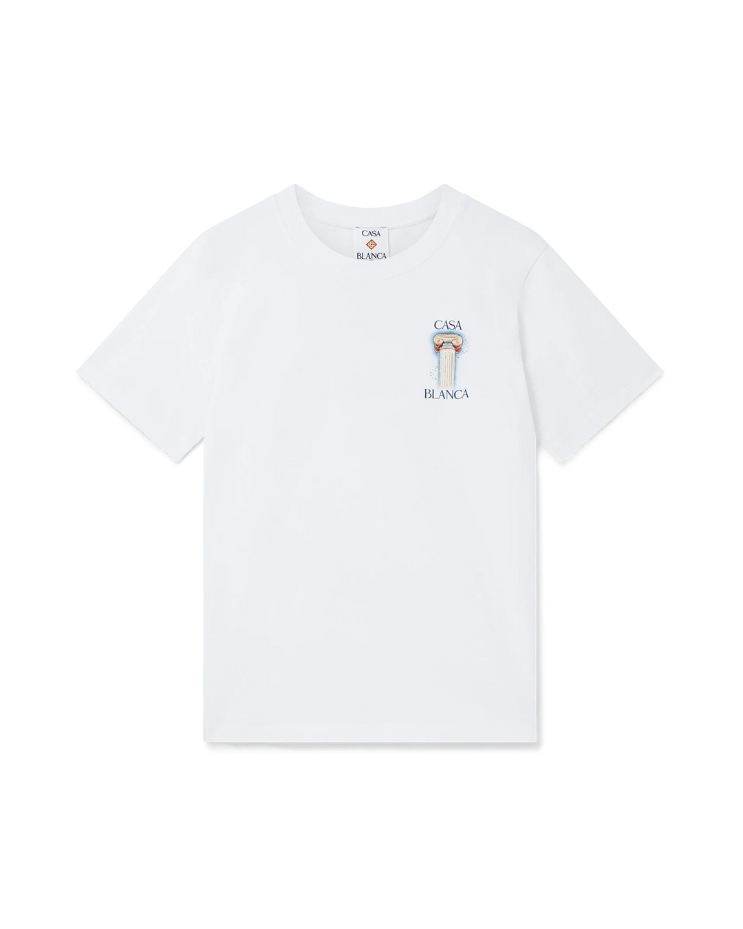 CASABLANCA - T - SHIRT LA COLONNE Blanc - Lothaire