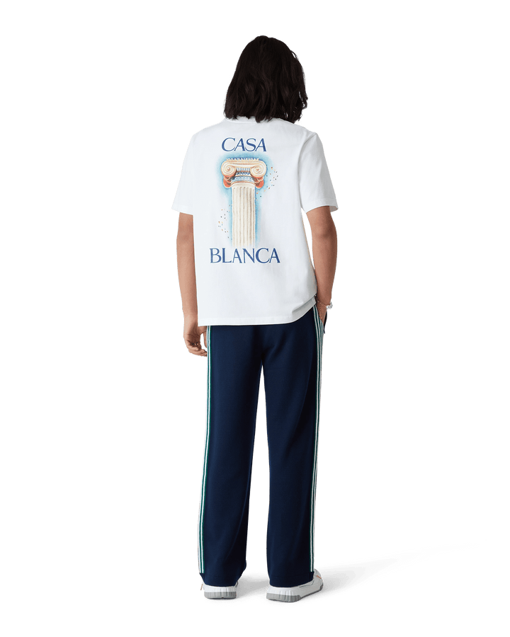 CASABLANCA - T - SHIRT LA COLONNE Blanc - Lothaire