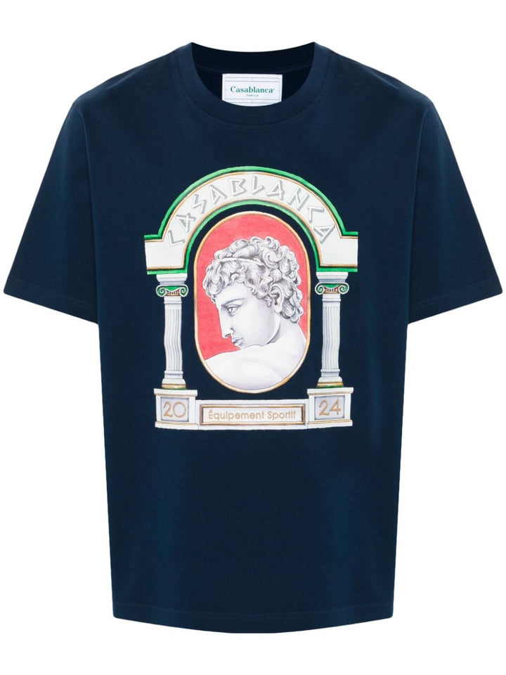 CASABLANCA - T - SHIRT la médaille - Lothaire