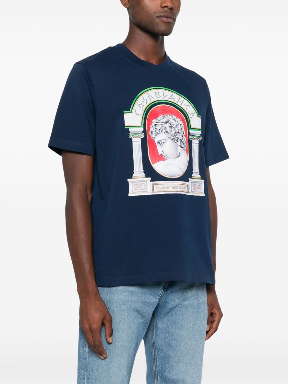 CASABLANCA - T - SHIRT la médaille - Lothaire