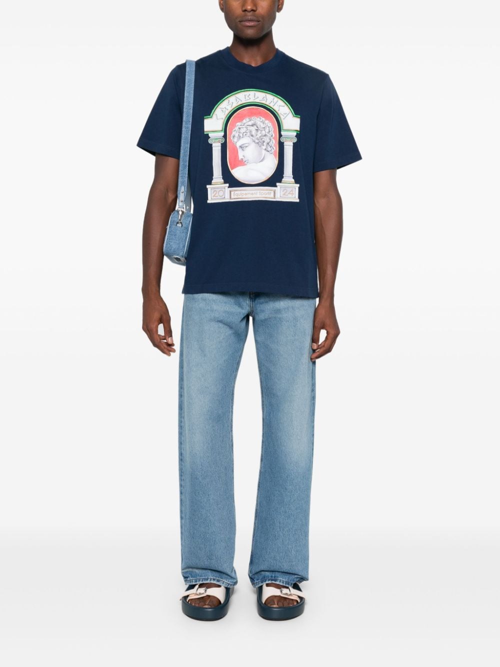 CASABLANCA - T - SHIRT la médaille - Lothaire