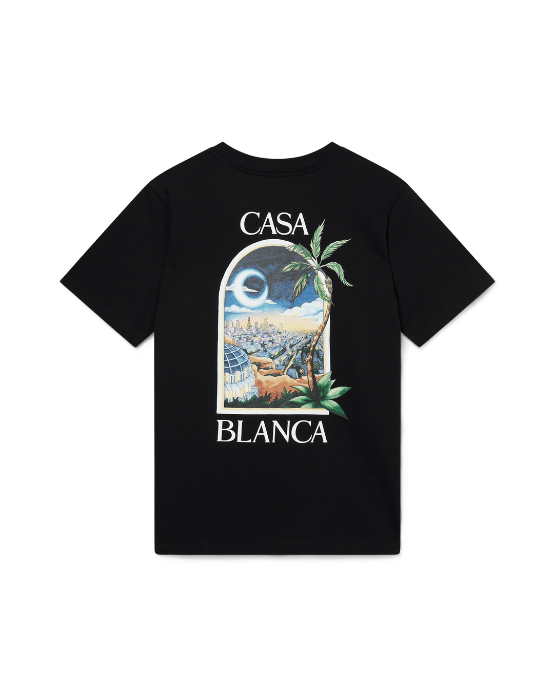 CASABLANCA - T - SHIRT L.A NIGHTS Noir - Lothaire