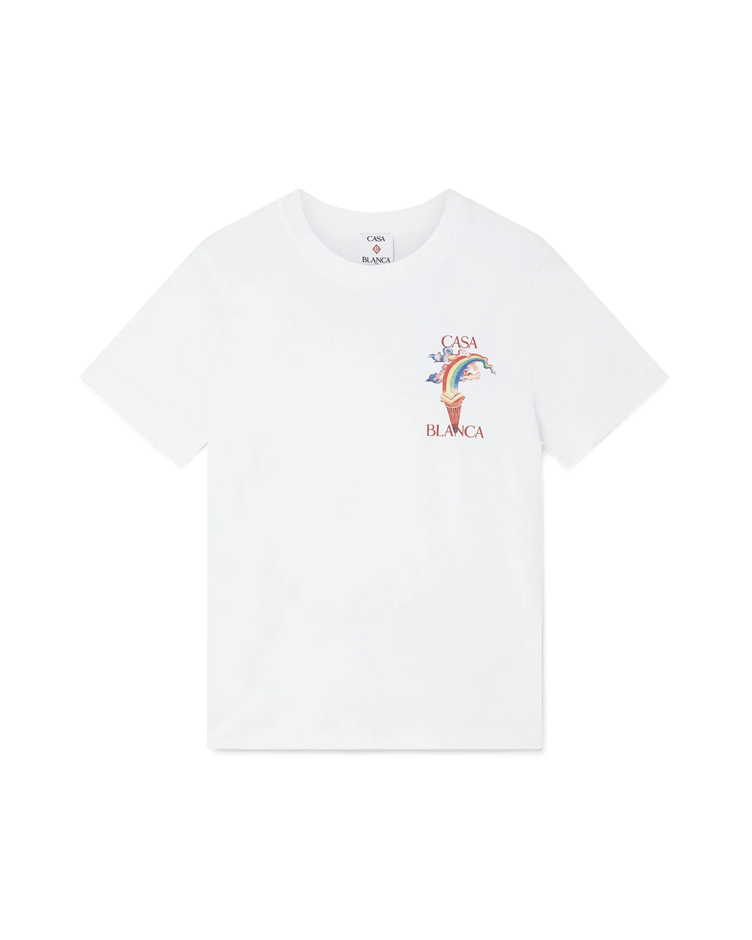 CASABLANCA - T - SHIRT "LE PROFESSEUR DE LA NATURE" Blanc - Lothaire