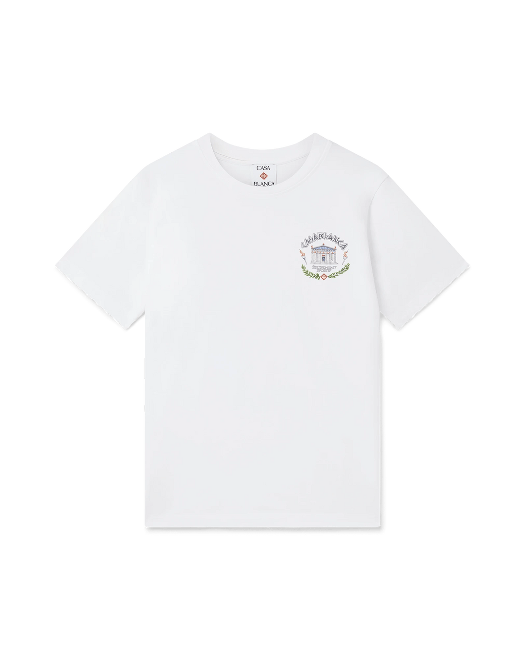 CASABLANCA - T - SHIRT LE TEMPLE DU SPORT Blanc - Lothaire