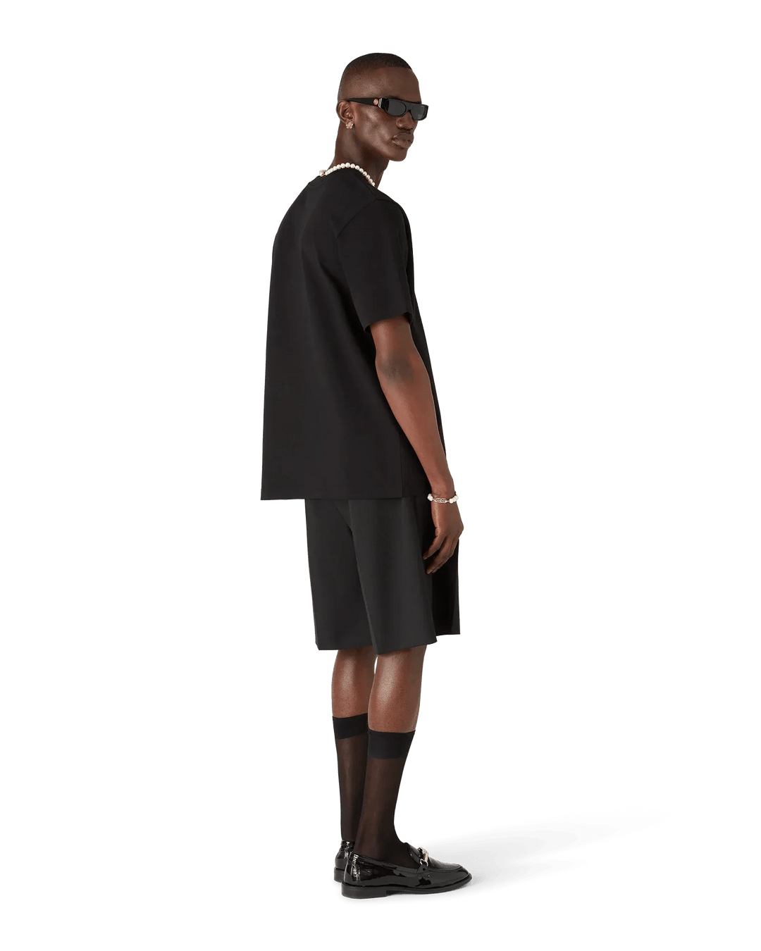CASABLANCA - T-shirt manches courtes Manga Tennis Ball noir - Lothaire