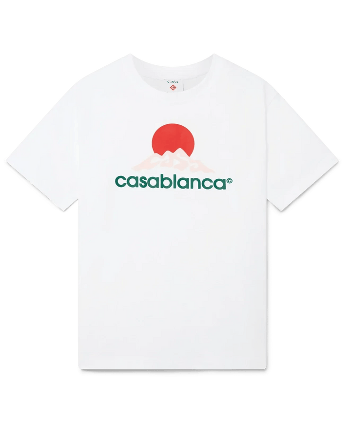 CASABLANCA - T-shirt Montage Blanc - Lothaire