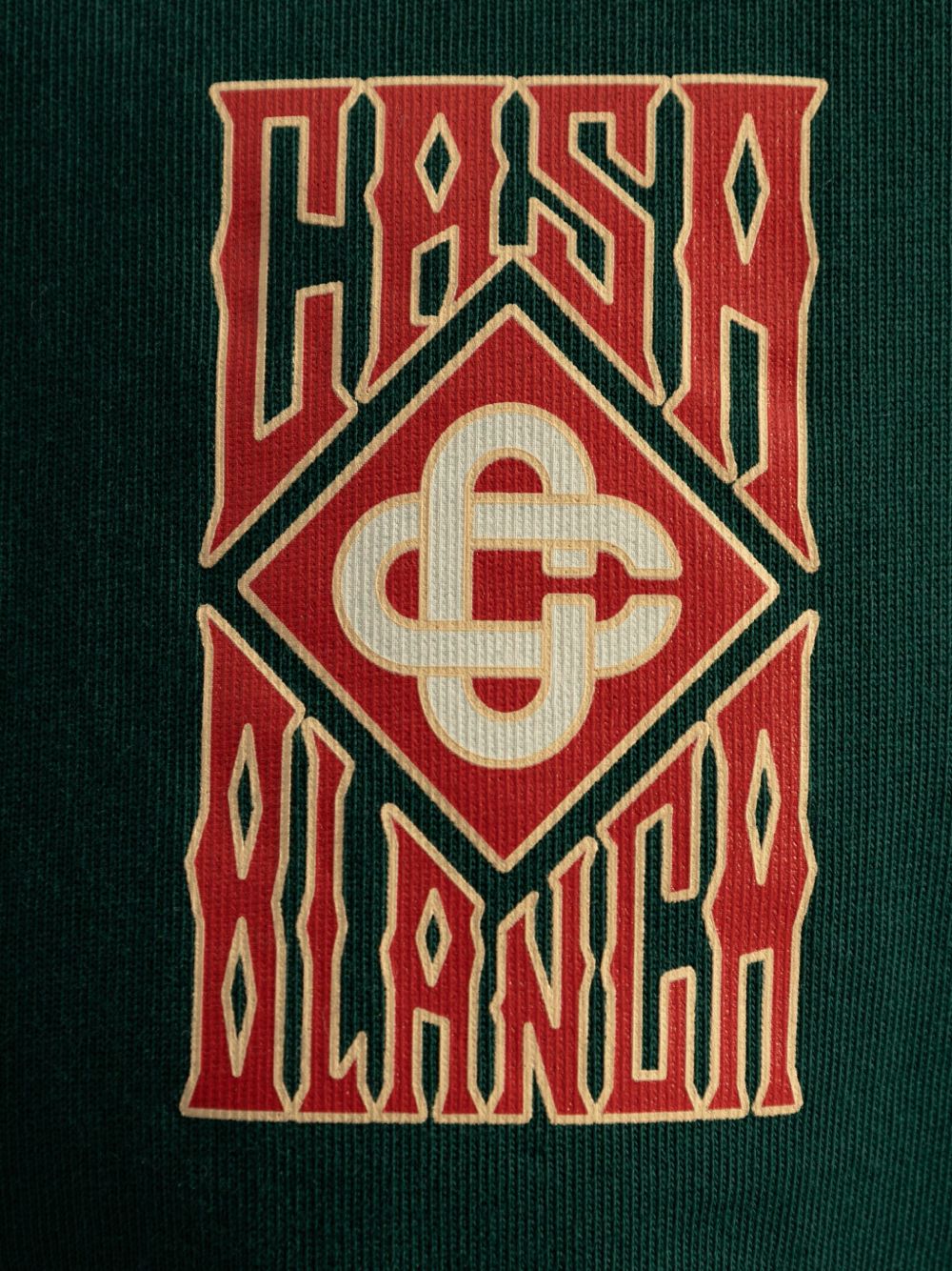 CASABLANCA - T-Shirt vert - Lothaire