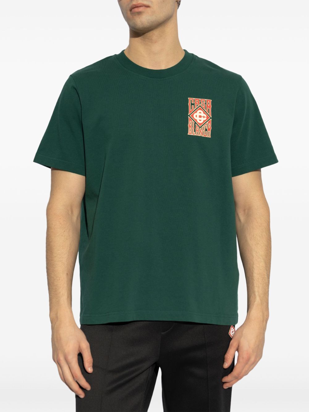 CASABLANCA - T-Shirt vert - Lothaire