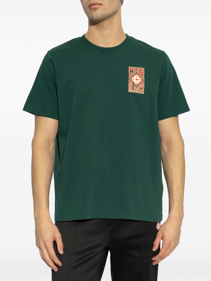 CASABLANCA - T-Shirt vert - Lothaire