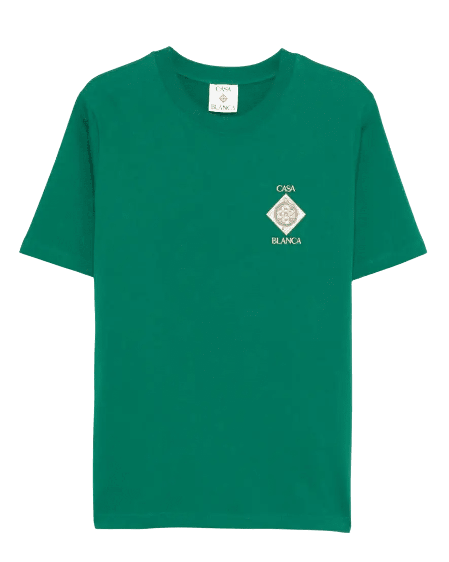 CASABLANCA - T-Shirts Orne de Musique Vert - Lothaire