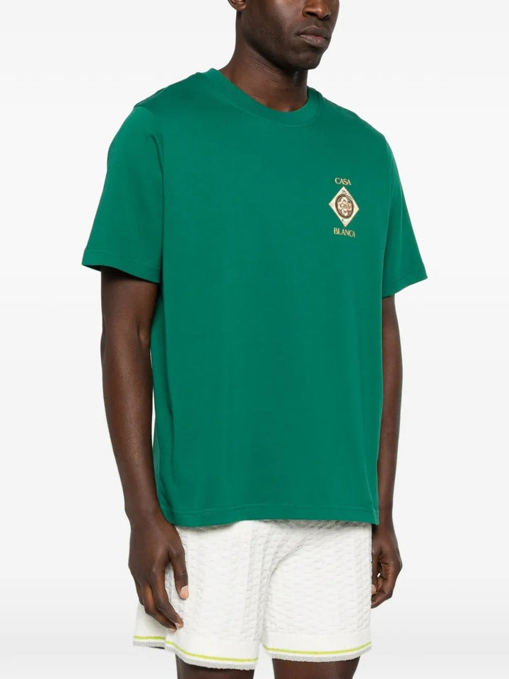 CASABLANCA - T-Shirts Orne de Musique Vert - Lothaire