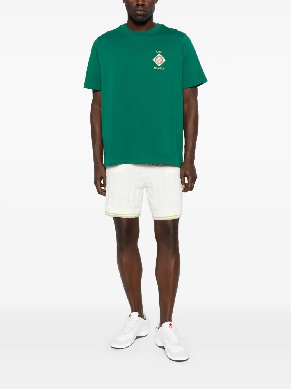 CASABLANCA - T-Shirts Orne de Musique Vert - Lothaire