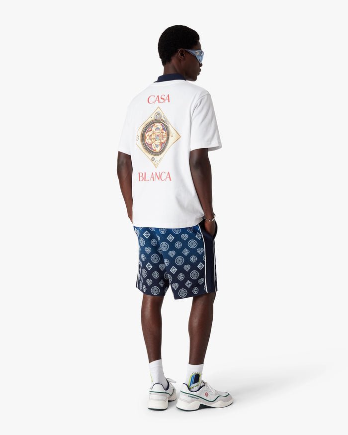 CASABLANCA - T‑shirt à manche courte Plafond Orne De Musique Blanc - Lothaire