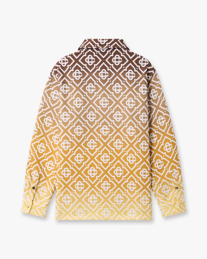 CASABLANCA - Veste-Chemise Monogramme Dégradé Beige - Lothaire