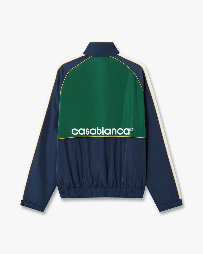 CASABLANCA – Veste coupe-vent à carreaux Vert et Bleu marine - Lothaire
