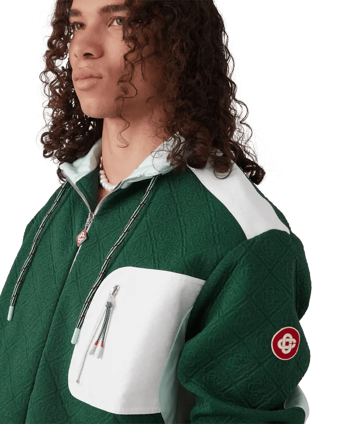 CASABLANCA - Veste jacquard Monogram - Lothaire
