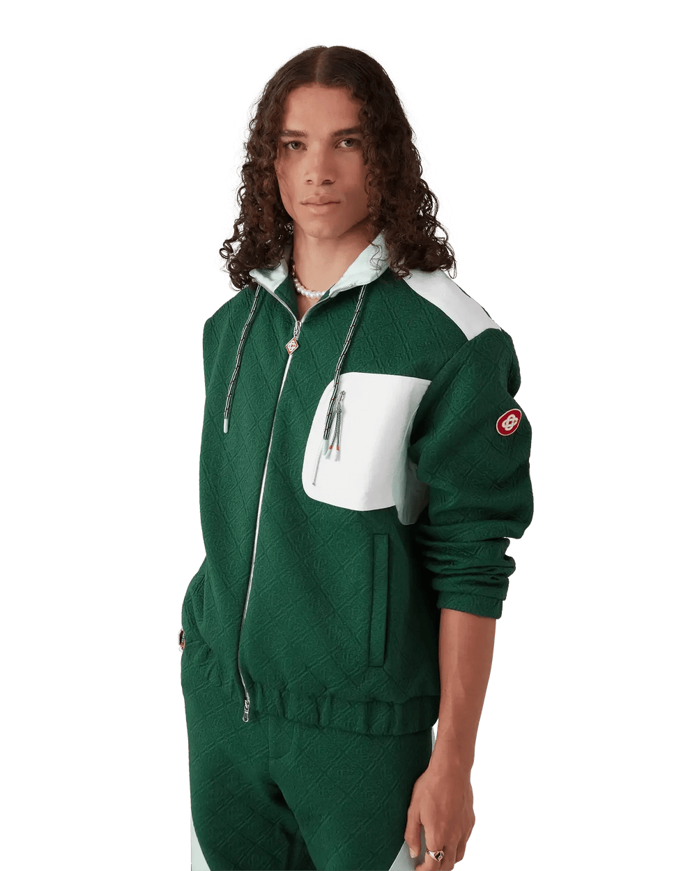 CASABLANCA - Veste jacquard Monogram - Lothaire