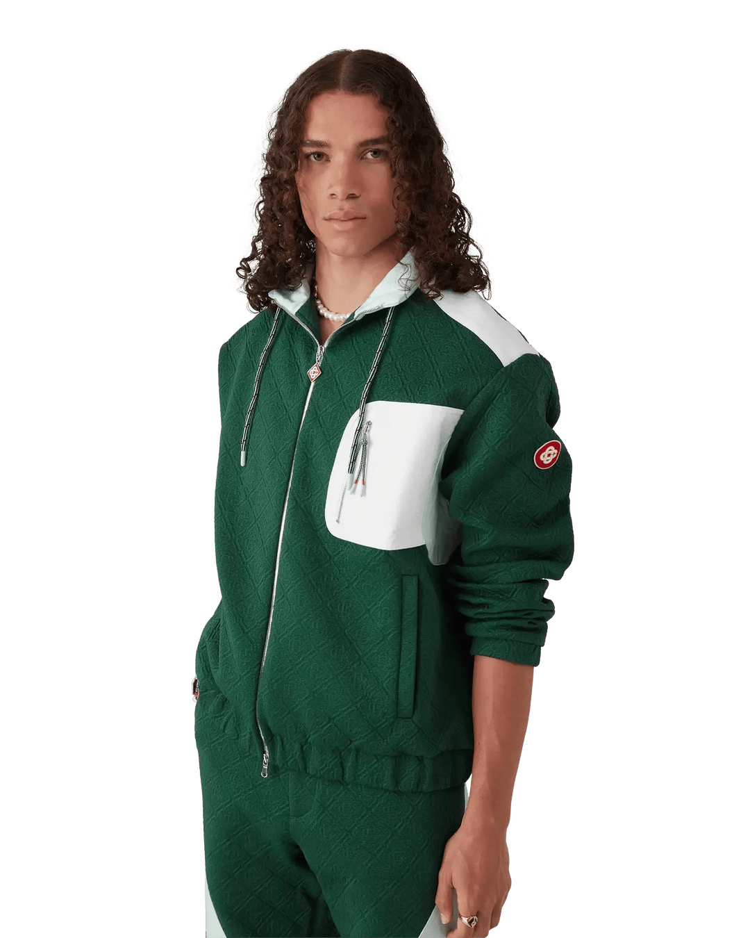 CASABLANCA - Veste jacquard Monogram - Lothaire