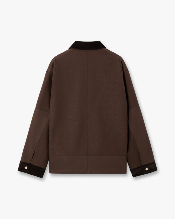 CASABLANCA – Veste safari Workwear Marron foncé - Lothaire