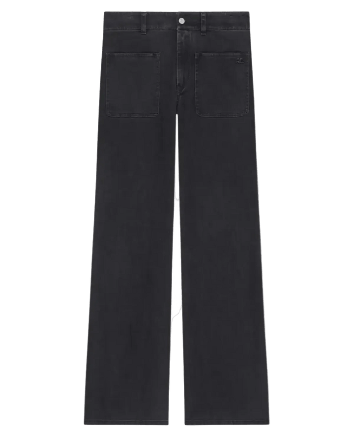 COURREGES - 2 - Pocket Denim Baggy Pants Noir délavé - Lothaire