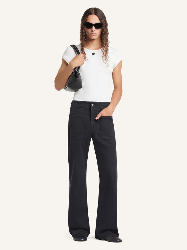 COURREGES - 2 - Pocket Denim Baggy Pants Noir délavé - Lothaire