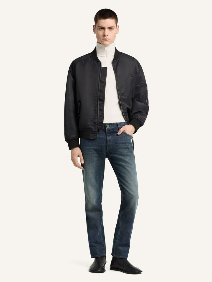 COURREGES - Bomber en Nylon Noir - Lothaire