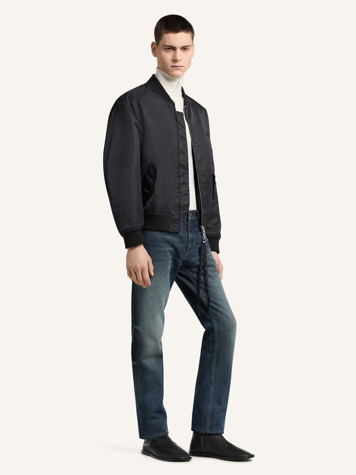 COURREGES - Bomber en Nylon Noir - Lothaire
