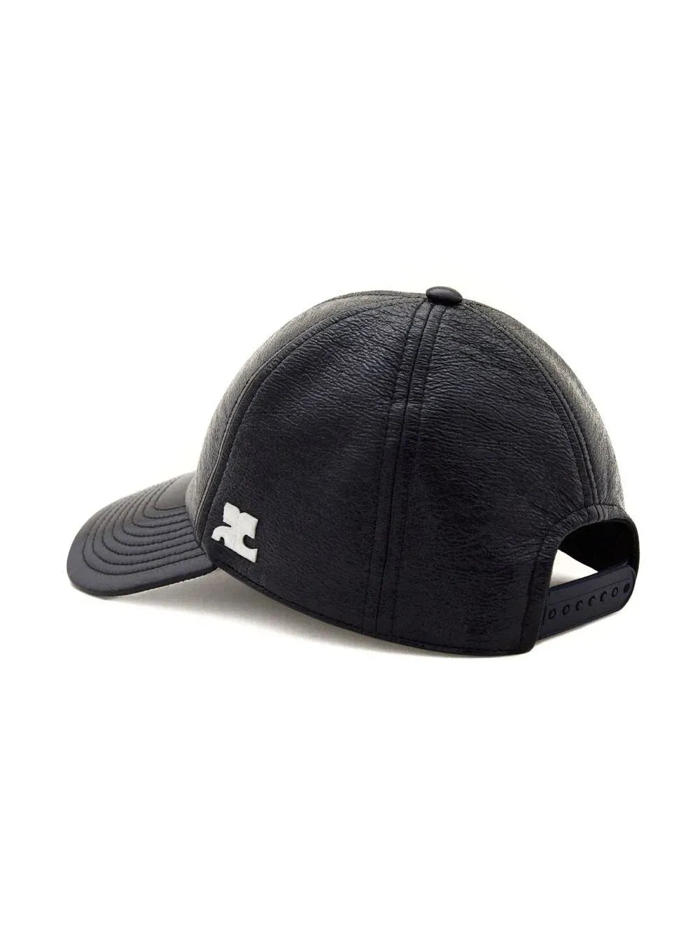 COURREGES - Casquette à patch logo noir - Lothaire