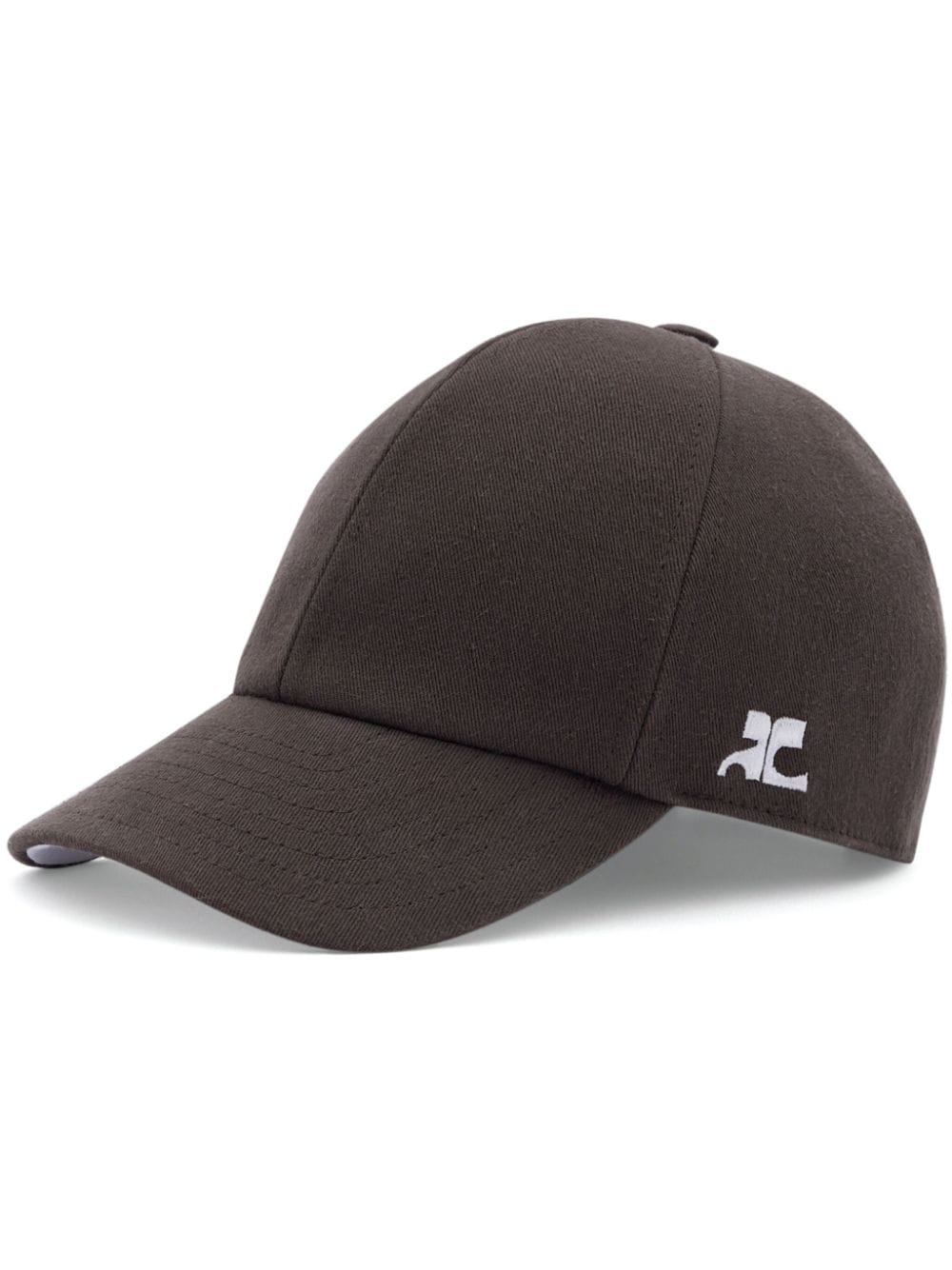 Courrèges - Casquette logo AC brodé mud brown - Lothaire