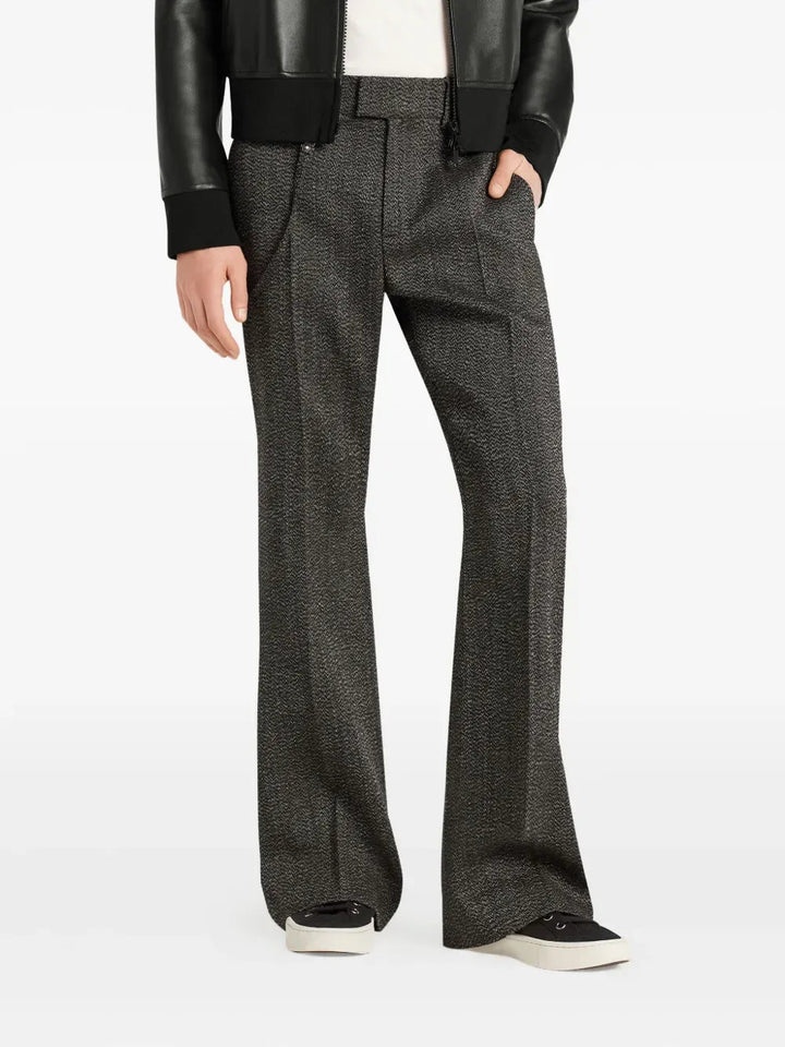 COURREGES - Pantalon à détail de sangle marron - Lothaire
