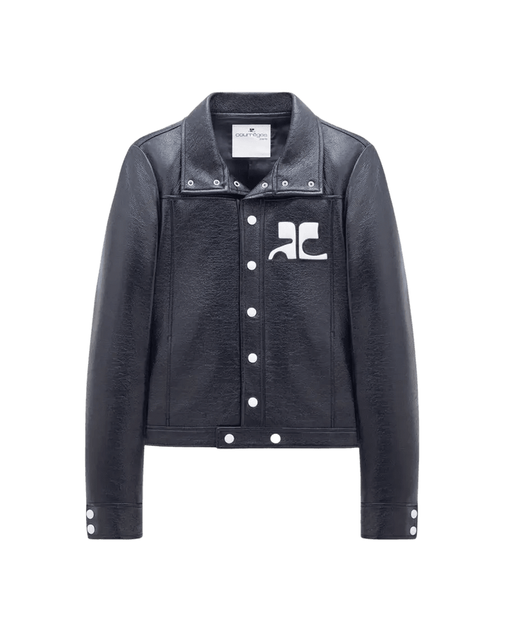 COURREGES - Reedition Vinyl Jacket Bleu marine - Lothaire