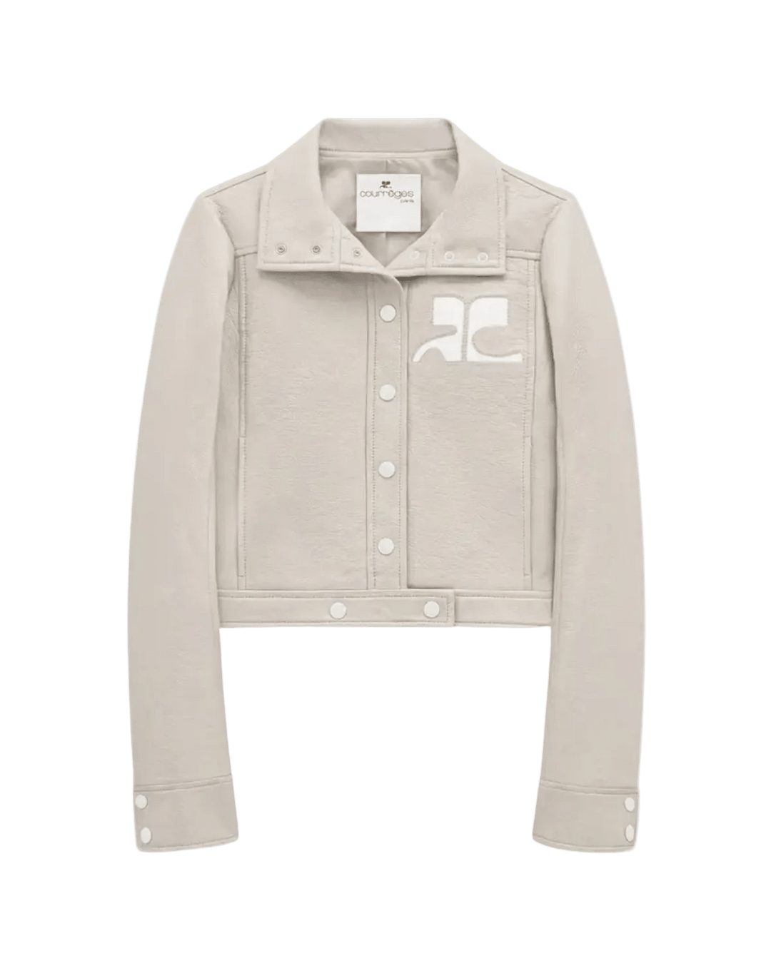 COURREGES - Reedition Vinyl Jacket Gris Mastic - Lothaire