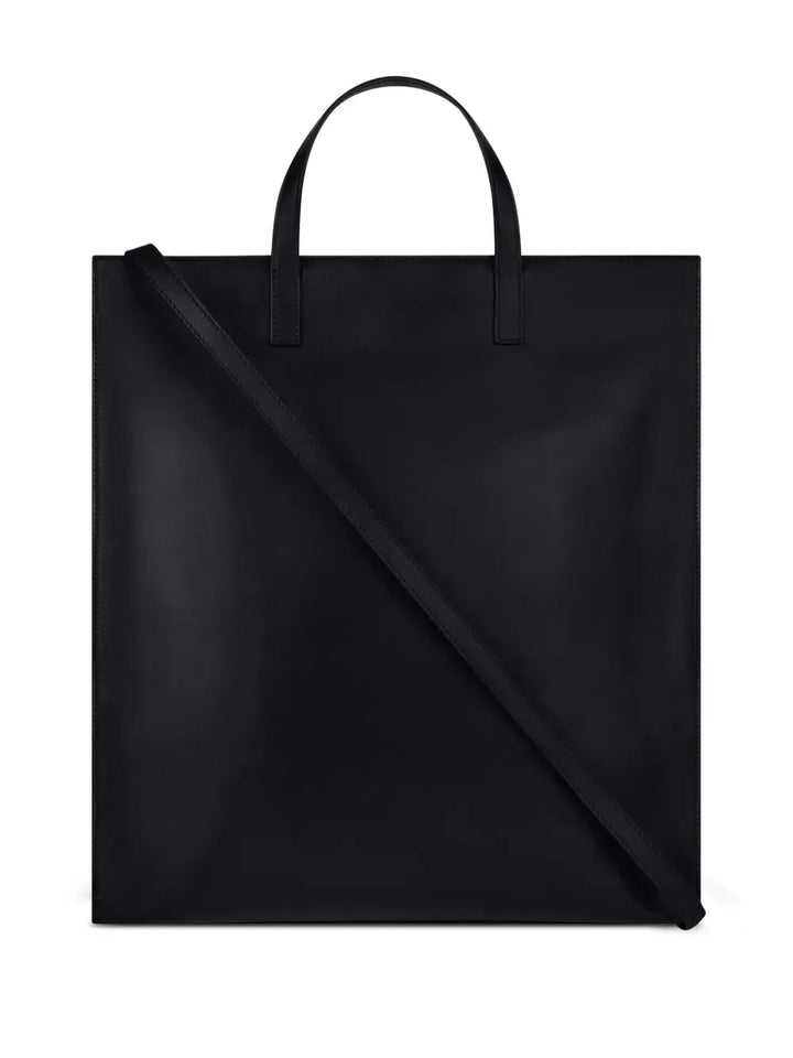 Courrèges Sac à main AC en cuir noir - Lothaire