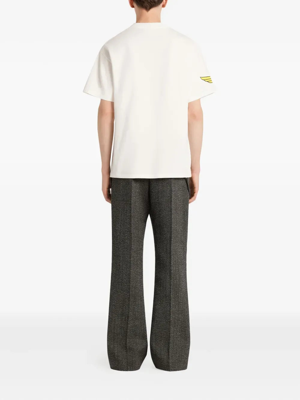 COURREGES - T-shirts blanc à logo imprimé - Lothaire