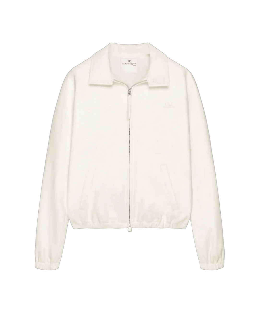 COURREGES - Veste Bomber à Fermeture Éclair en Vinyle Light Bones - Lothaire