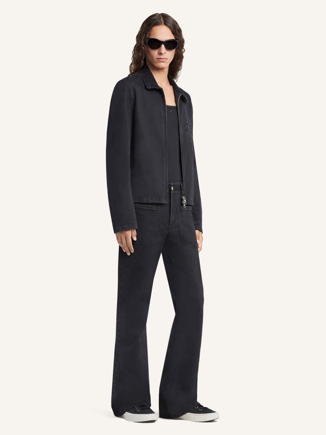 COURREGES - Veste En Jean City Shadow Noir - Lothaire